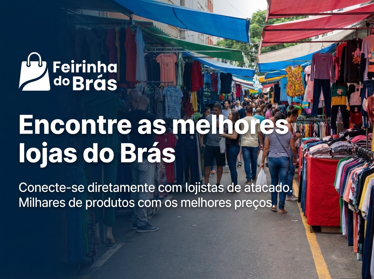 Moda e compras no Brás